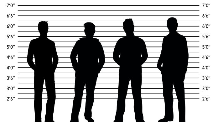 average height of a man