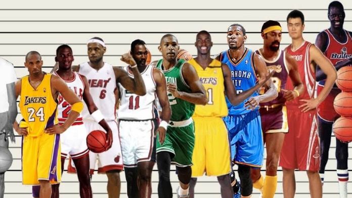 average height of nba players