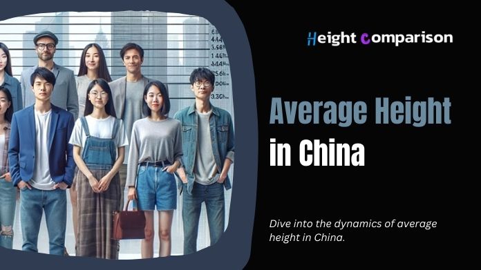 average height in china