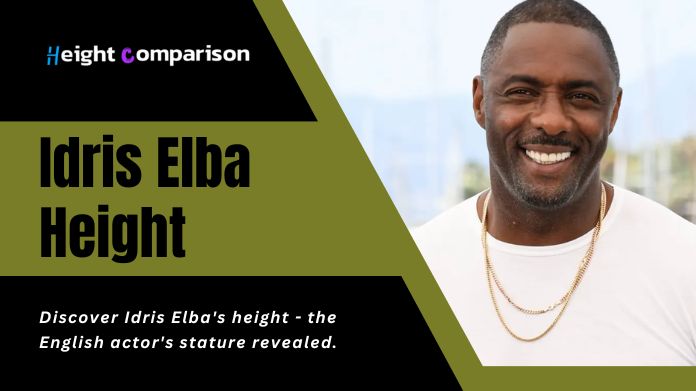 idris elba height