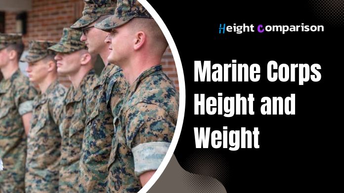 marine corps height and weight