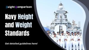 Navy Height and Weight Standards: Chart for Male and Female