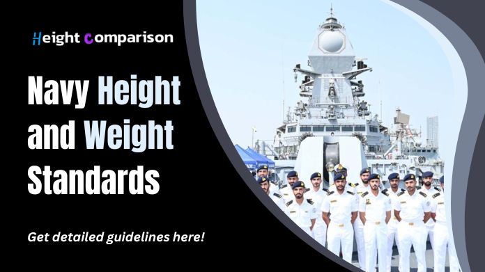 navy height and weight standards