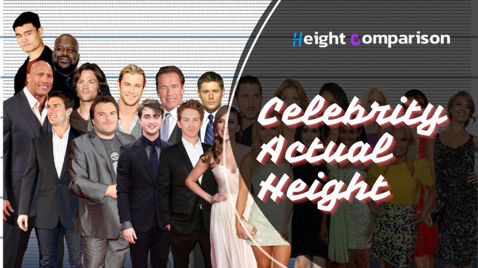 celebrity actual height