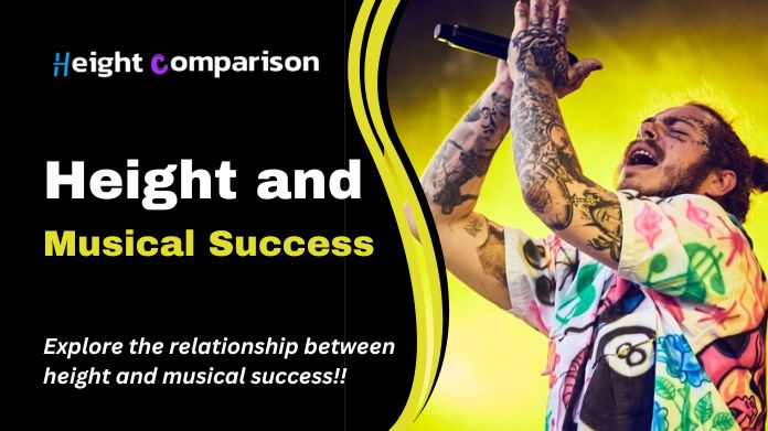 height and musical success